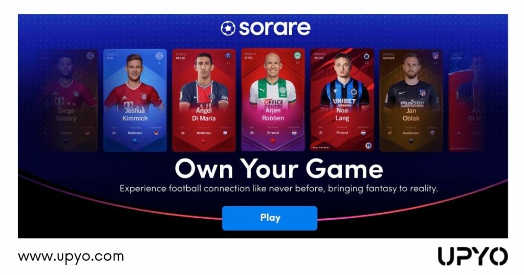 لعبة Sorare – كرة القدم الخيالية