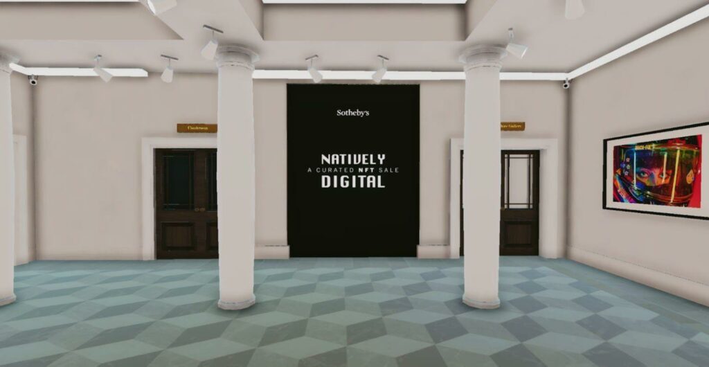 Sotheby's First Virtual Location